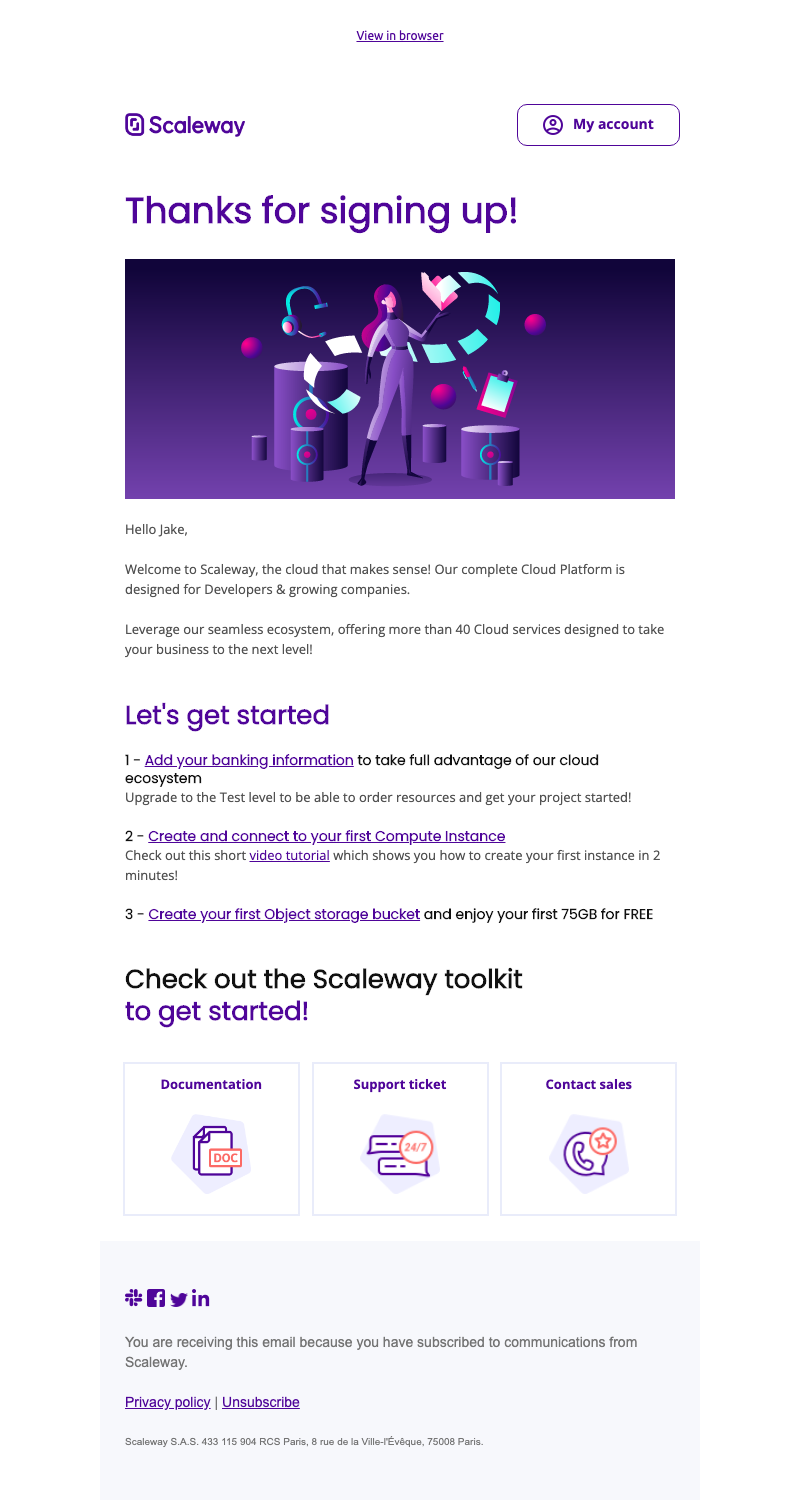 scaleway email case study