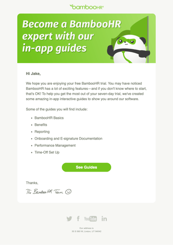 Get the Most out of BambooHR with Our In-App Guides