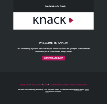 Welcome to Knack!